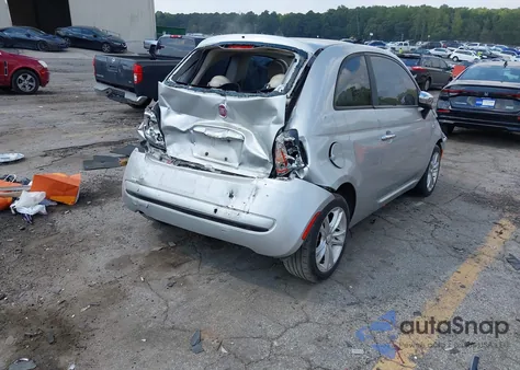 2012 Fiat 500 Pop из США, поврежденный, VIN 3C3CFFAR8CT120586